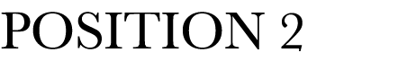 POSITION 2